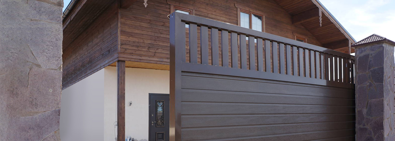 Откатные ворота в Новоалександровске под ключ